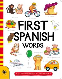 Book Cover for First Spanish Words by Sam Hutchinson