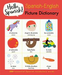 Book Cover for Hello Spanish!. Spanish-English Picture Dictionary by Sam Hutchinson