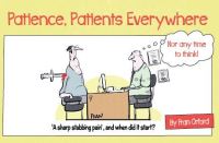 Book Cover for Patience, Patients Everywhere by Fran Orford