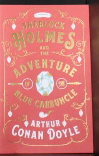 Book Cover for Sherlock Holmes and the Adventure of the Blue Carbuncle by Arthur Conan Doyle