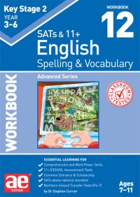 Book Cover for KS2 Spelling & Vocabulary Workbook 12 by Dr Stephen C Curran