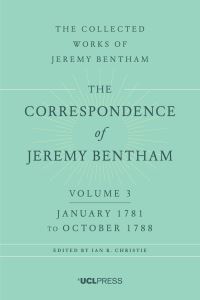 Book Cover for The Correspondence of Jeremy Bentham. Vol. 3 January 1781 to October 1788 by Jeremy Bentham
