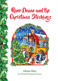 Book Cover for River Dawn and the Christmas Stockings by Alison May