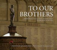 Book Cover for To Our Brothers by Sarah Wearne