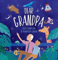 Book Cover for Dear Grandpa by Kate Simpson