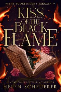 Book Cover for Kiss of the Black Flame by Helen Scheuerer