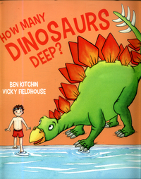 Book Cover for How Many Dinosaurs Deep? by Ben Kitchin