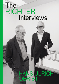 Book Cover for The Richter Interviews by Hans Ulrich Obrist, Gerhard Richter