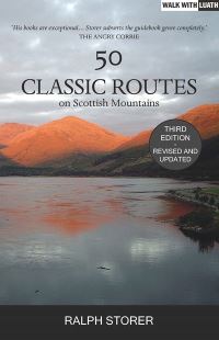 Book Cover for 50 Classic Routes on Scottish Mountains by Ralph Storer