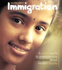 Book Cover for Talking About Immigration by Sarah Levete