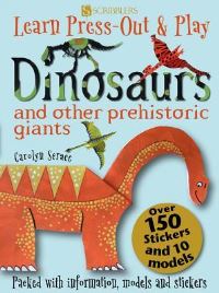 Book Cover for Learn, Press-Out & Play Dinosaurs by Carolyn Scrace