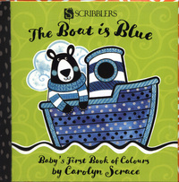Book Cover for The Boat Is Blue by Carolyn Scrace