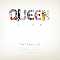 Book Cover for Queen Live Collected by Alison James