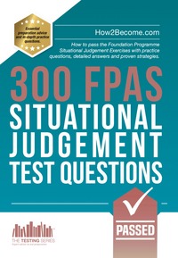 Book Cover for 300 FPAS Situational Judgement Test Questions by 