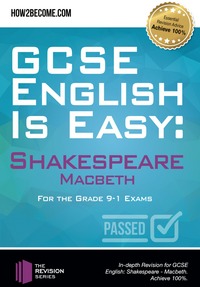 Book Cover for GCSE English Is Easy. Shakespeare, Macbeth by 