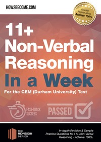 Book Cover for 11+ Non-Verbal Reasoning in a Week by 