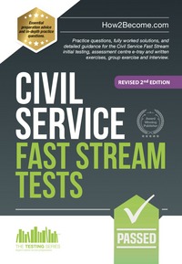 Book Cover for Civil Service Fast Stream Tests by 