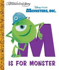 Book Cover for M Is for Monster by Mike Wazowski, Pixar Firm