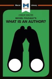 Book Cover for Michel Foucault's What Is an Author? by Tim SmithLaing