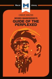 Book Cover for Moses Maimonides's Guide of the Perplexed by Mark Scarlata