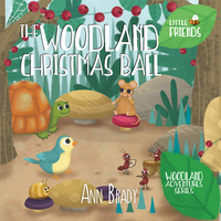 Book Cover for The Woodland Christmas Ball by Ann Brady