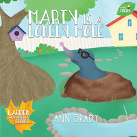 Book Cover for Marty Is a Lonely Mole by Ann Brady