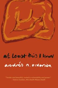 Book Cover for At Least This I Know by Andrés N Ordorica
