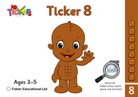 Book Cover for Ticker 8 by Jik
