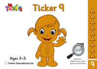 Book Cover for Ticker 9 by Jik