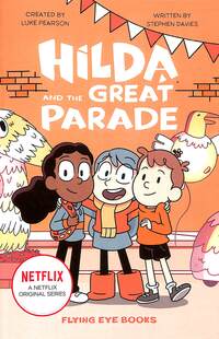 Book Cover for Hilda and the Great Parade by Stephen Davies, Luke Pearson