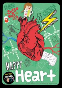 Book Cover for Happy Heart and the Circulatory System by Charlie Ogden