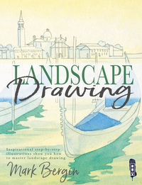 Book Cover for Landscape Drawing by Mark Bergin