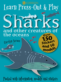 Book Cover for Learn, Press-Out and Play Sharks and Other Creatures of the Oceans by Carolyn Scrace