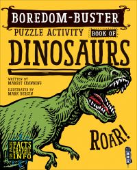 Book Cover for Boredom-Buster Puzzle Activity Book of Dinosaurs by Salariya