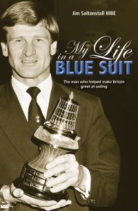 Book Cover for My Life in a Blue Suit by Jim Saltonstall
