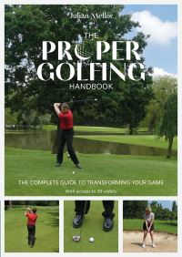 Book Cover for The Proper Golfing Handbook by Julian Mellor, Tim Davison