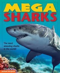 Book Cover for Mega Sharks by Nina Filipek, Sophie Giles