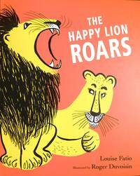 Book Cover for The Happy Lion Roars by Louise Fatio