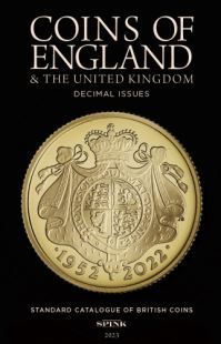 Book Cover for Coins of England & The United Kingdom 2023 by Emma Howard