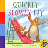 Book Cover for Quickly Slowly Day by Martin Baynton