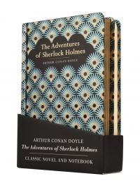 Book Cover for The Adventures Of Sherlock Holmes Gift Pack - Lined Notebook & Novel by Arthur Conan Doyle