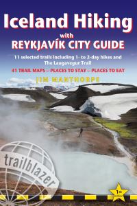Book Cover for Iceland Hiking by Jim Manthorpe
