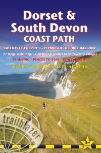 Book Cover for Dorset & South Devon Coast Path. Part 3 Plymouth to Poole Harbour by Henry Stedman, Joel Newton, Henry Stedman