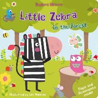 Book Cover for Little Zebra in the Forest by Nick Ackland