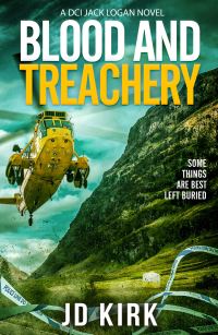 Book Cover for Blood and Treachery by J D Kirk