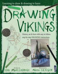 Book Cover for Drawing the Vikings by Max Marlborough