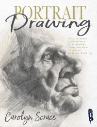 Book Cover for Portrait Drawing by Mark Bergin