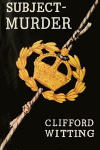 Book Cover for Subject - Murder by Clifford Witting
