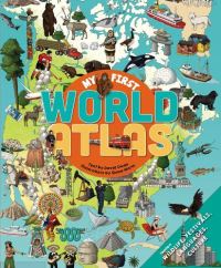 Book Cover for My First World Atlas by David Owen