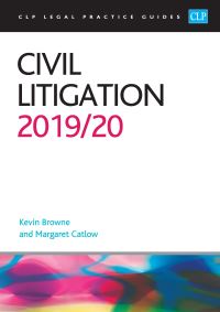Book Cover for Civil Litigation 2019/2020 by Kevin Browne, Margaret J Catlow
